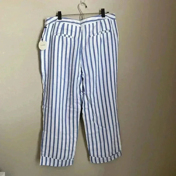 Tularosa Aimee Pant‎ Blue & White Stripe Size XL - Picture 6 of 11